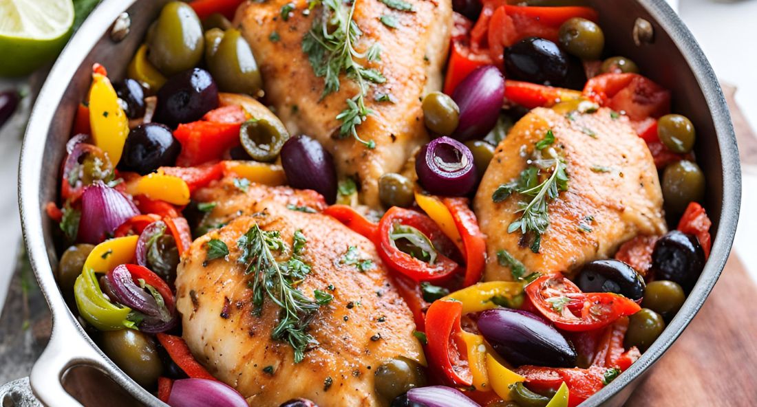 Stovetop Mediterranean Chicken