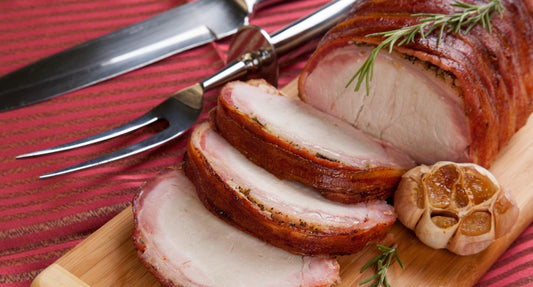 Bacon-Wrapped Pork Tenderloin (Oven)