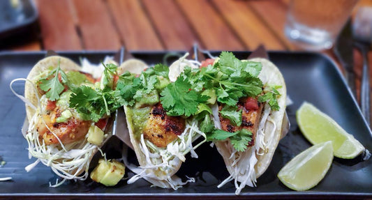 Blackened Ecuadorian Mahi-Mahi Tacos