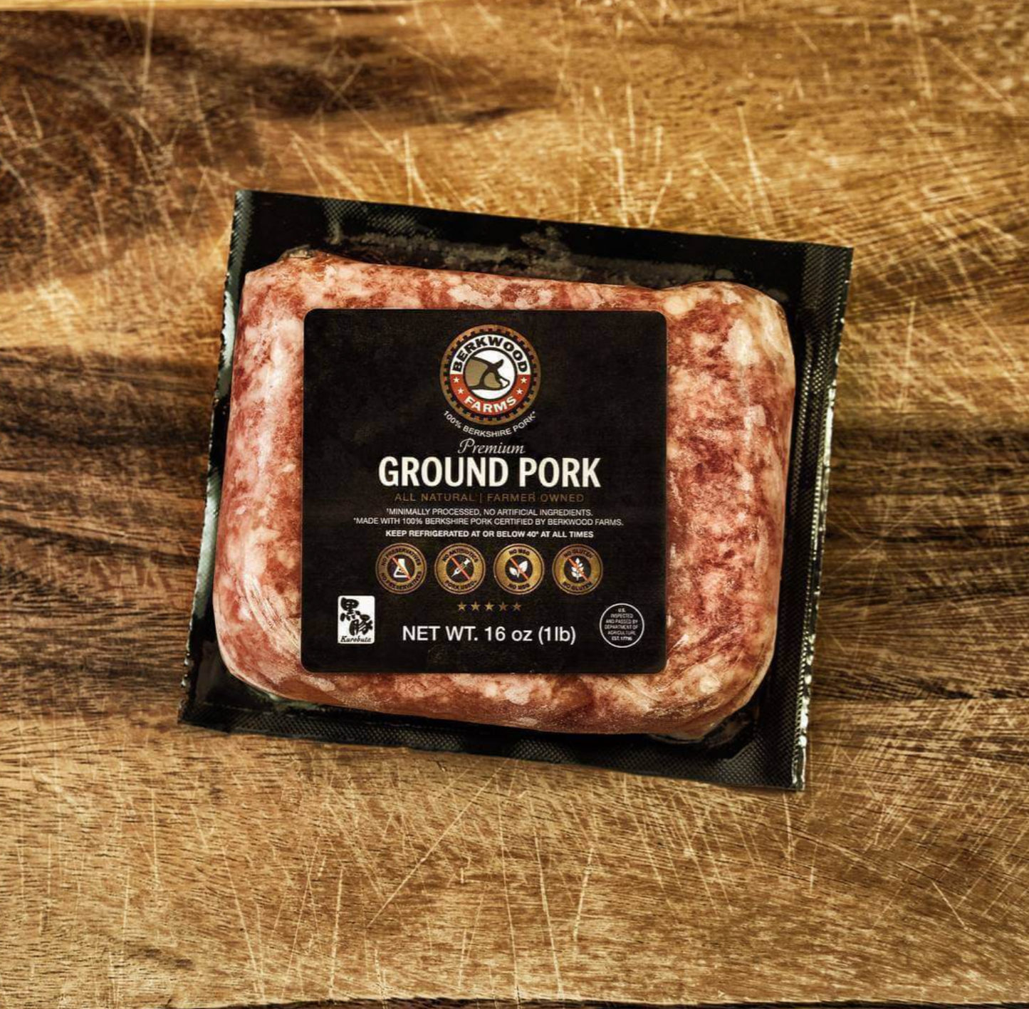 Ground Pork - 78% lean (2 lbs)