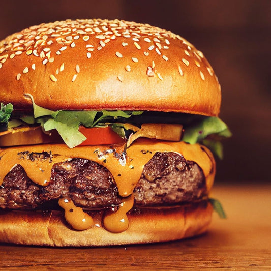1/3 lb Ground Beef Patties (6 patties) - Grassfed, Grass-finished Highland Beef